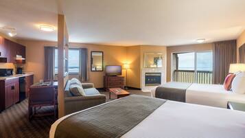 Premium dubbelrum | 1 sovrum, mörkläggningsgardiner, gratis wi-fi och sängkläder