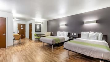 Wifi gratis y ropa de cama