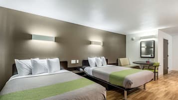 Wi-fi (inkludert) og sengetøy