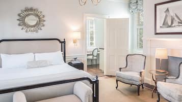 Anson Suite | Frette Italian sheets, premium bedding, Tempur-Pedic beds, free minibar