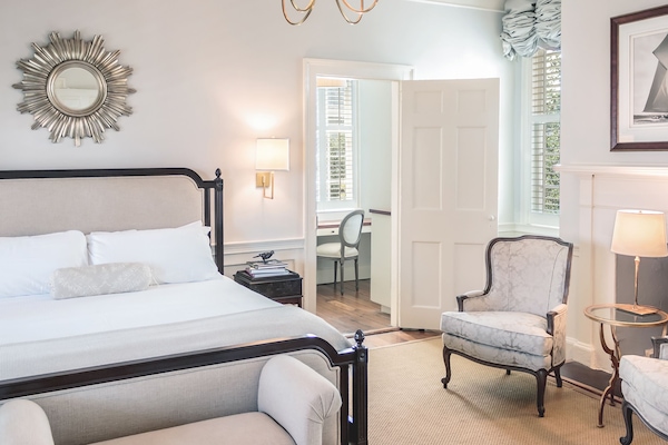 Suite, 1 llit de matrimoni gran (Anson Suite) | Llençols italians de la marca Frette i roba de llit d'alta qualitat