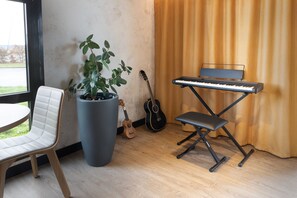 Zona de estar del vestíbulo