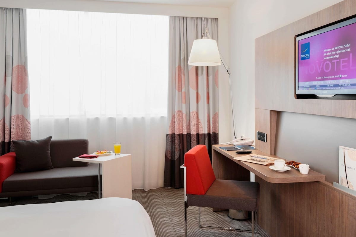 Superior-Doppelzimmer, 1 Doppelbett und Schlafsofa