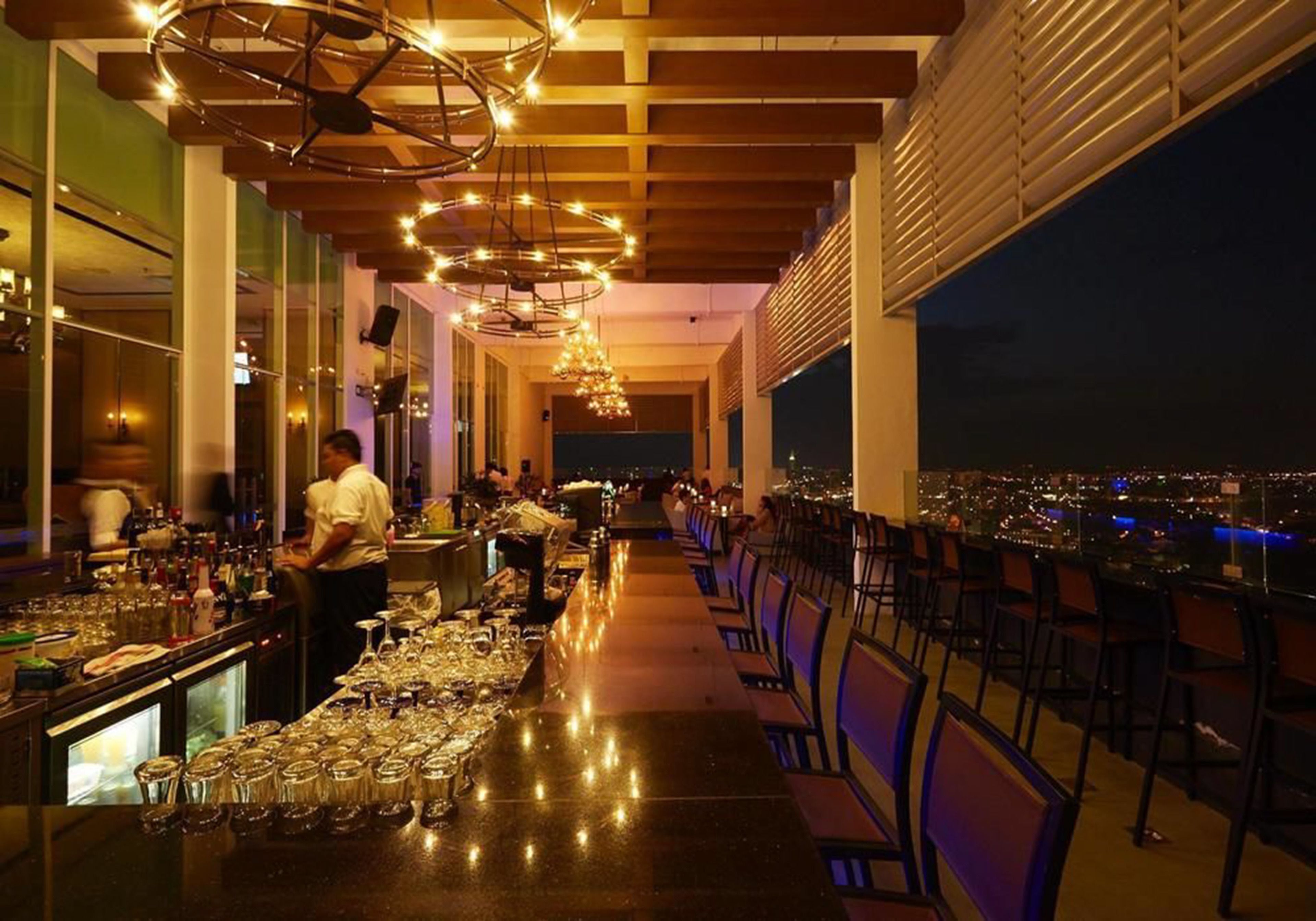 Rooftop bar