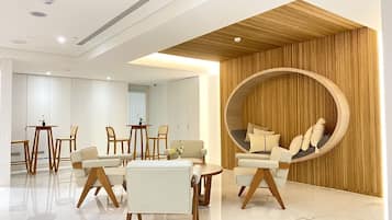Sala de estar en el lobby