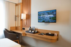 Super Deluxe Room | ミニバーのアイテム (無料)、セーフティボックス (室内)、デスク、ノートパソコン用作業スペース