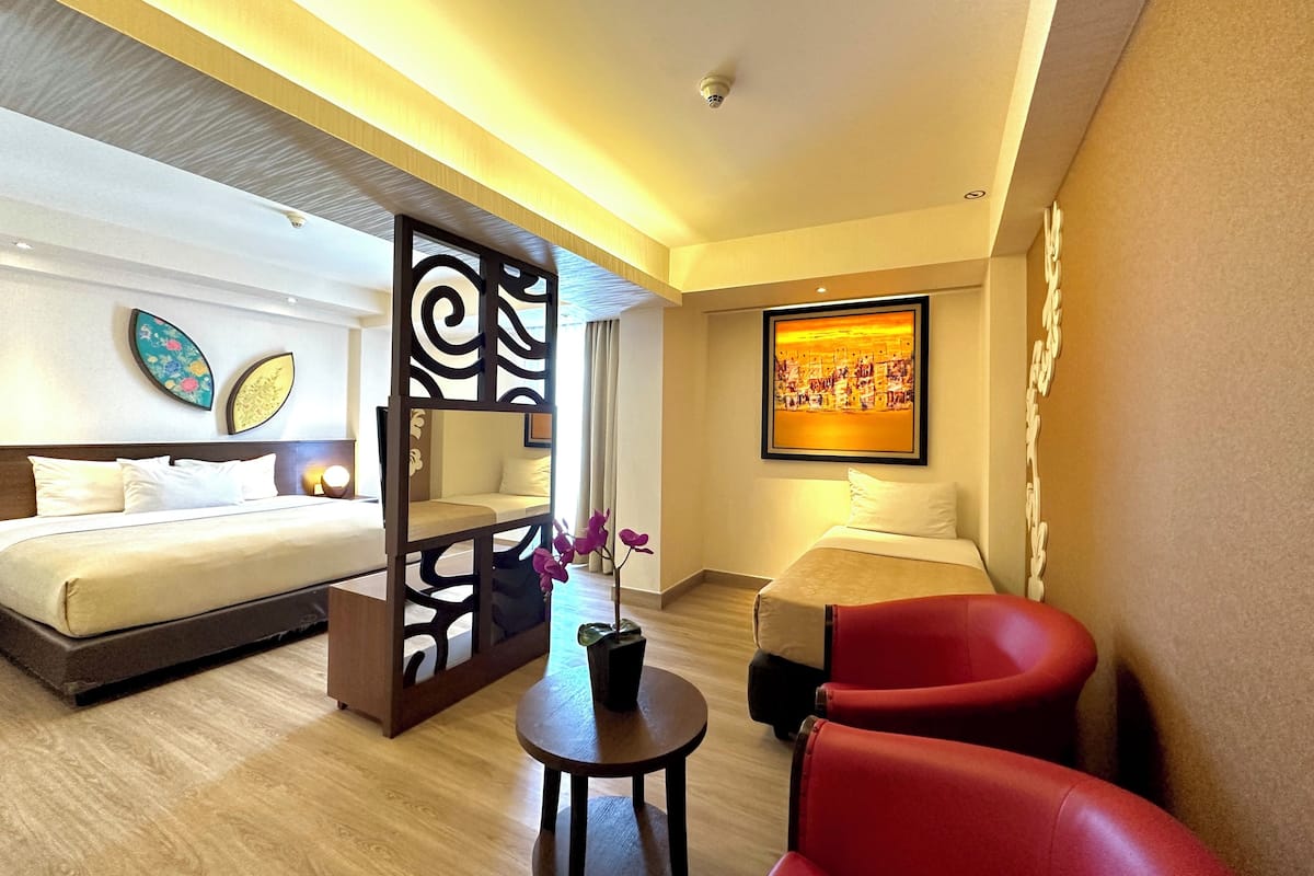Suite Junior | 1 chambre, literie de qualité supérieure, minibar