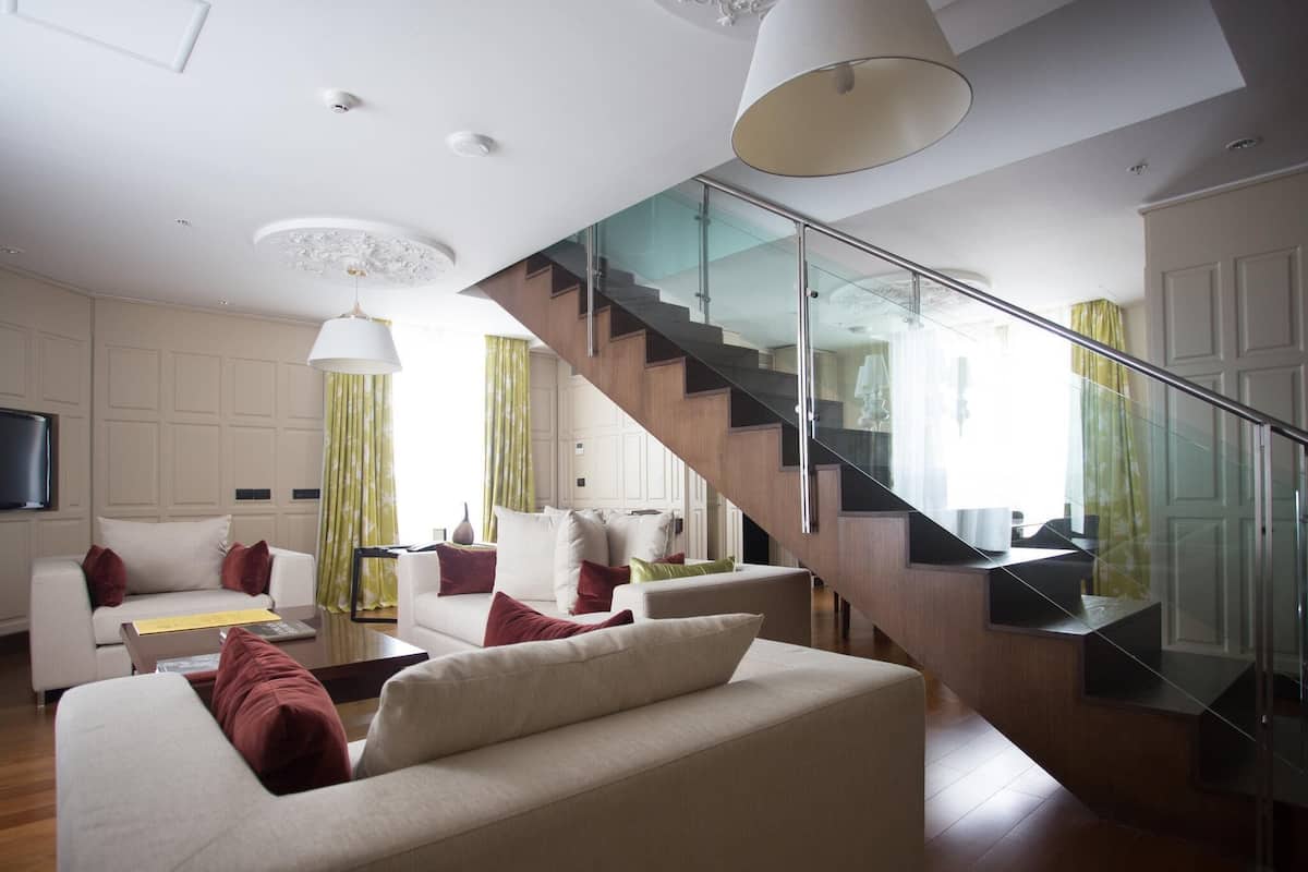 Suite, 1 King Bed, River View (Opera) | Minibar, in-room safe, desk, laptop workspace