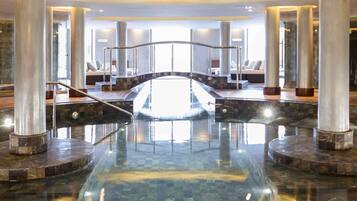 Couples treatment room(s), sauna, body treatments, aromatherapy, facials