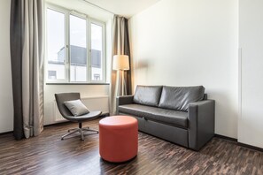 Superior Apartment | Hypo-allergenic bedding, in-room safe, desk, blackout drapes