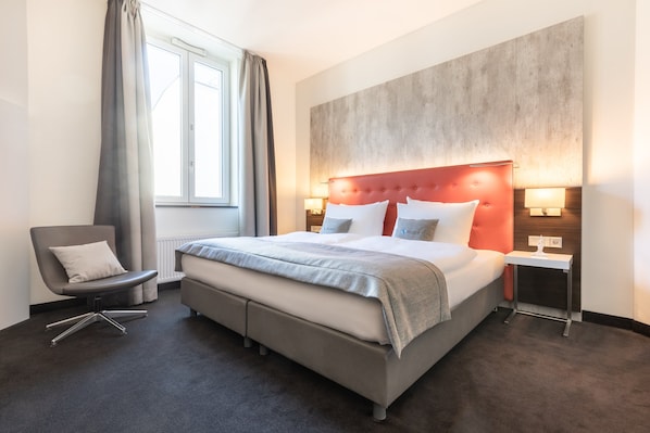 Superior Room | Hypo-allergenic bedding, in-room safe, desk, blackout drapes