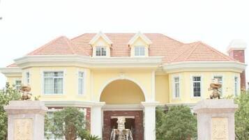 Façade de l’hébergement