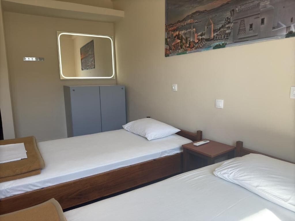 Zweibettzimmer | Kostenloses WLAN, Bettwäsche