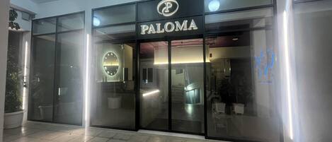 Fachada da propriedade