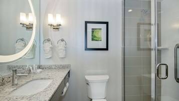 Free toiletries, towels