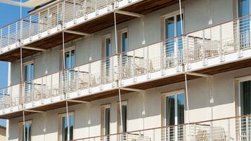 Facciata della struttura