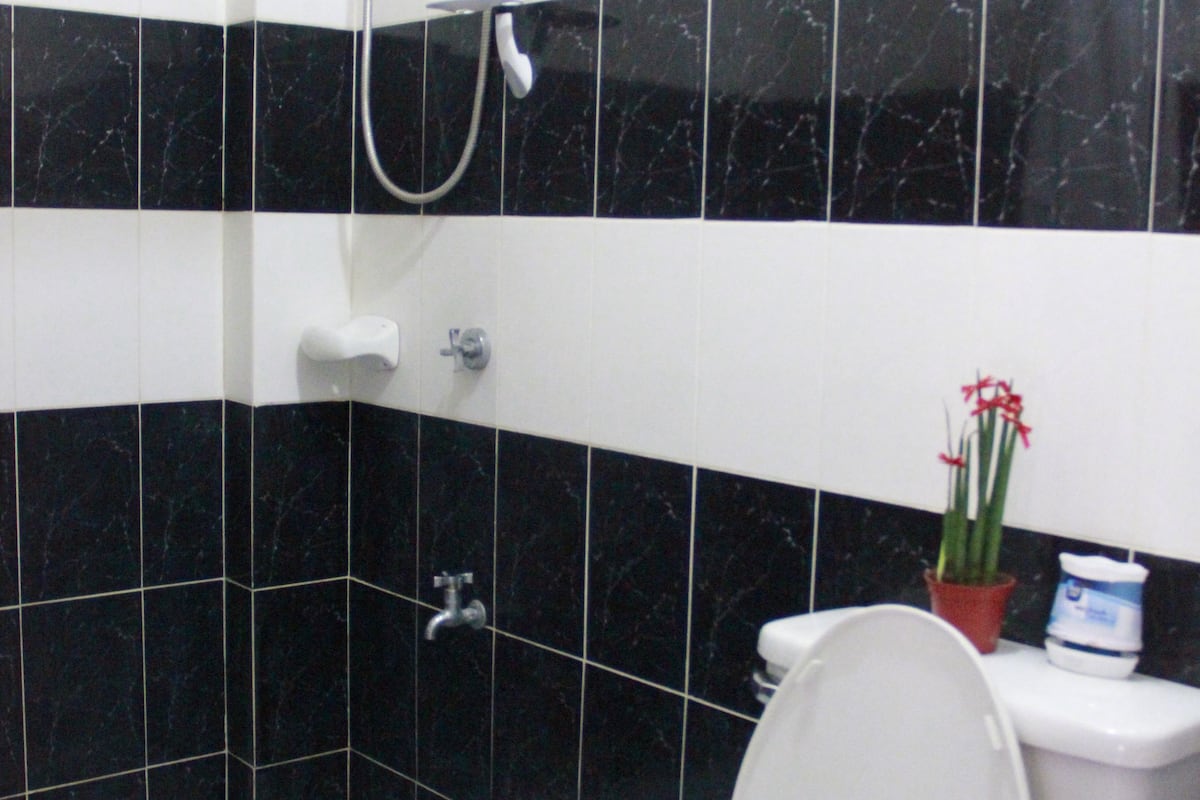 Ducha, toallas