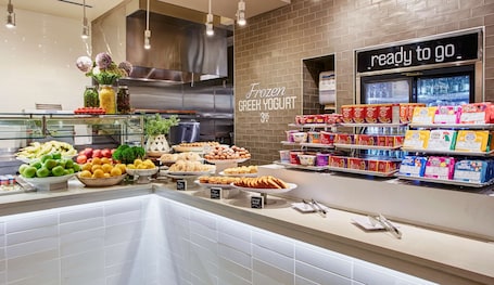 Free daily on-the-go breakfast