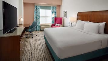 Premium bedding, in-room safe, desk, iron/ironing board