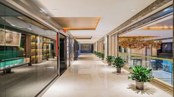 Handrails in hallways