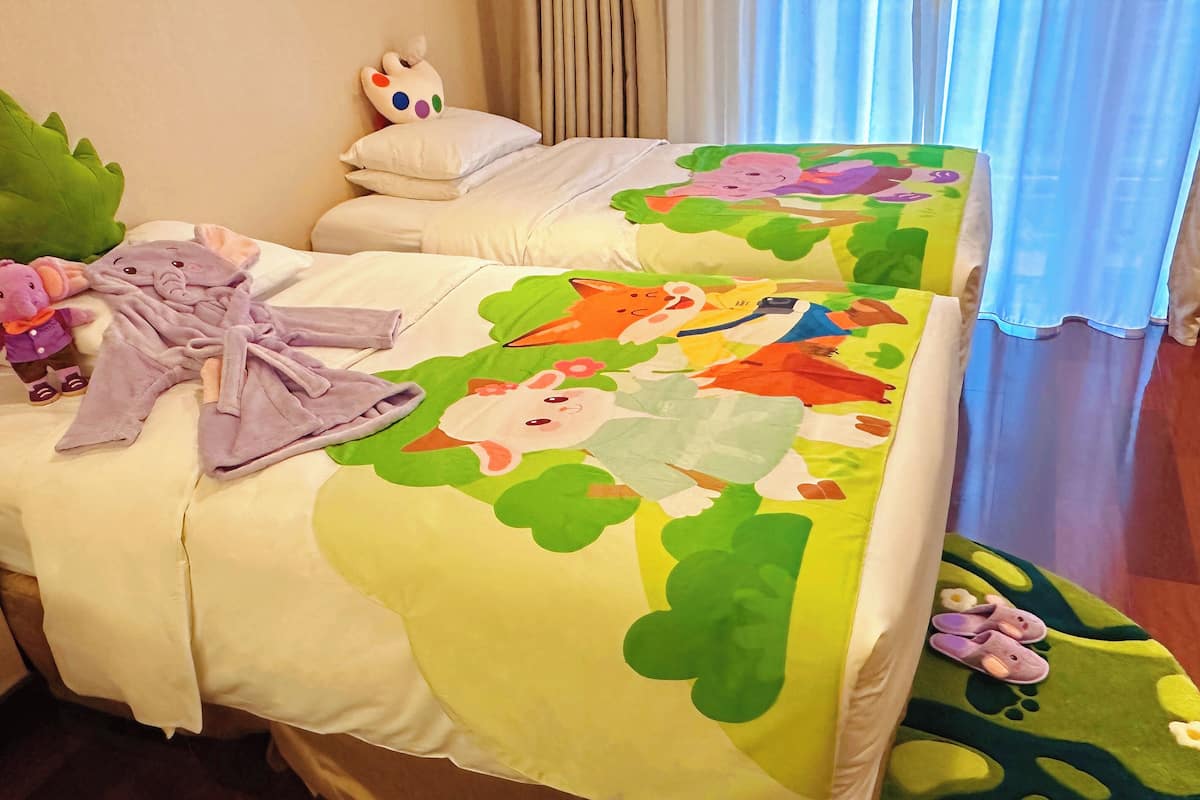 Kid's Apartment, 2 Bedrooms | In-room safe, desk, blackout drapes, soundproofing