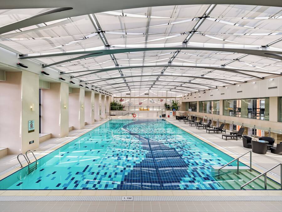 Kolam renang tertutup