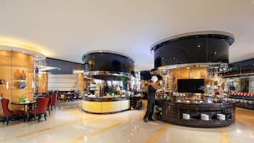 3 restaurants, breakfast, lunch, dinner served; Asian cuisine