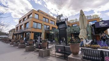 Facciata della struttura