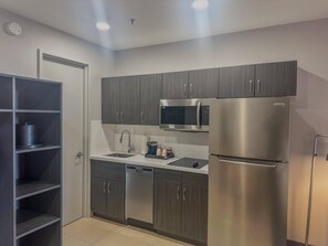 Pillow-top beds, desk, iron/ironing board, travel cot