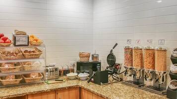 Free daily continental breakfast