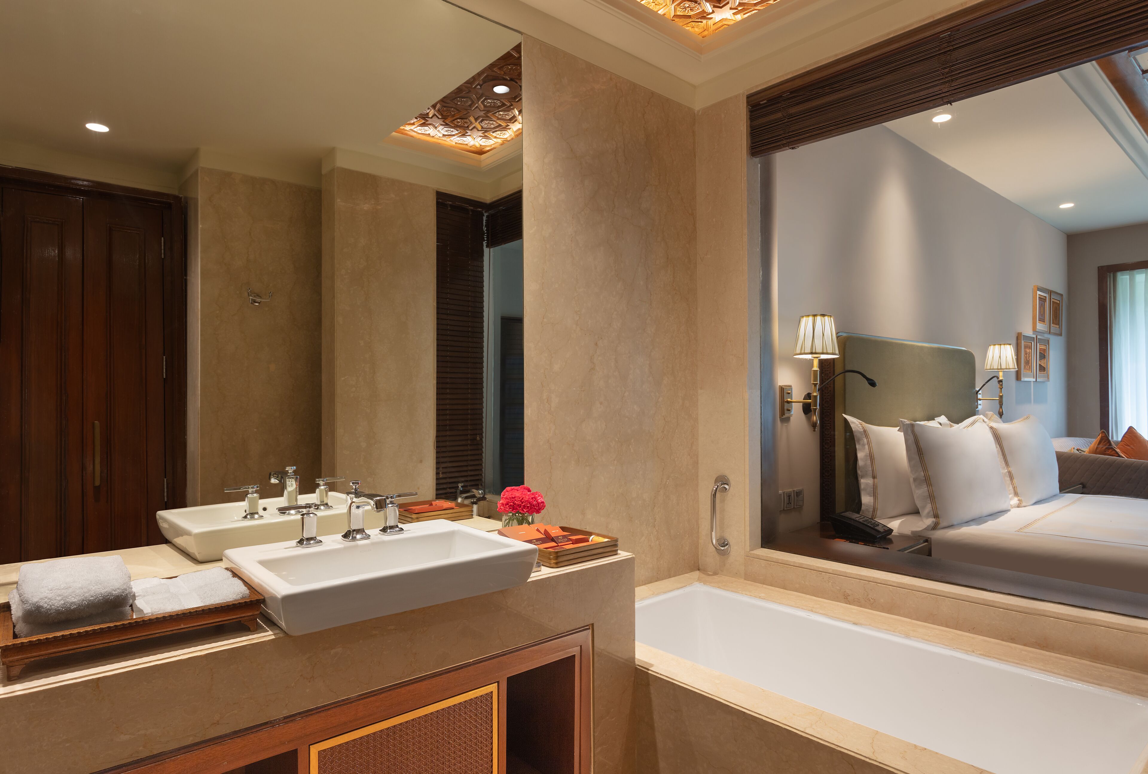 1 bedroom, down duvets, memory-foam beds, minibar