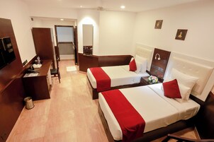 Ropa de cama de alta calidad y minibar