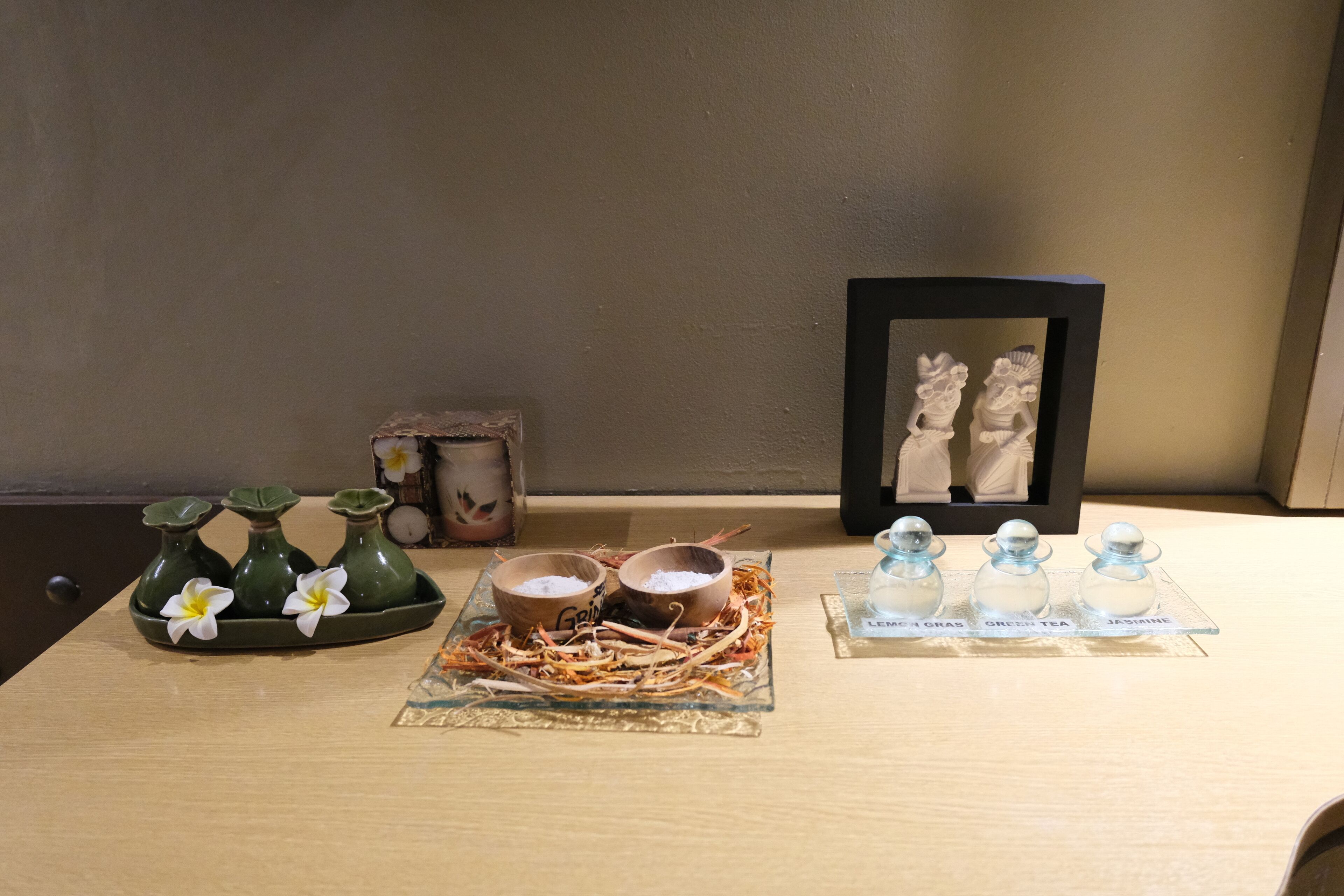 aromatherapy, hot stone massages, deep-tissue massages, body scrubs