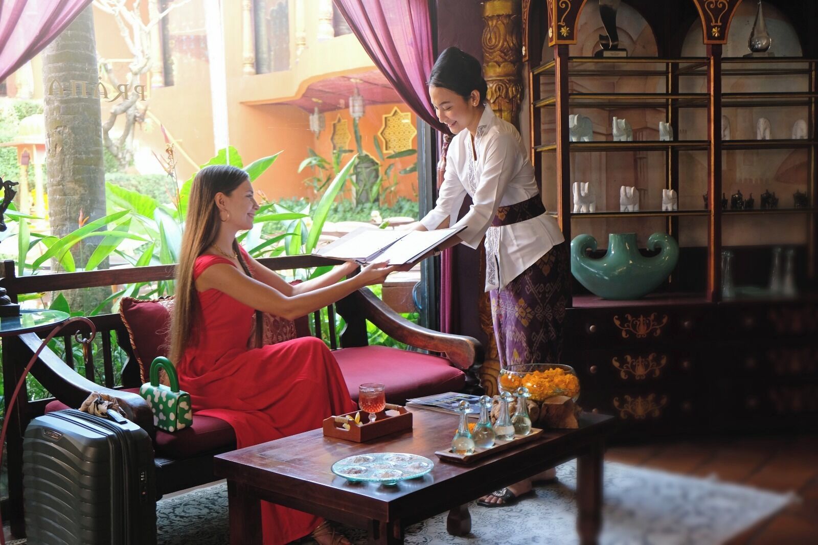 Spa reception