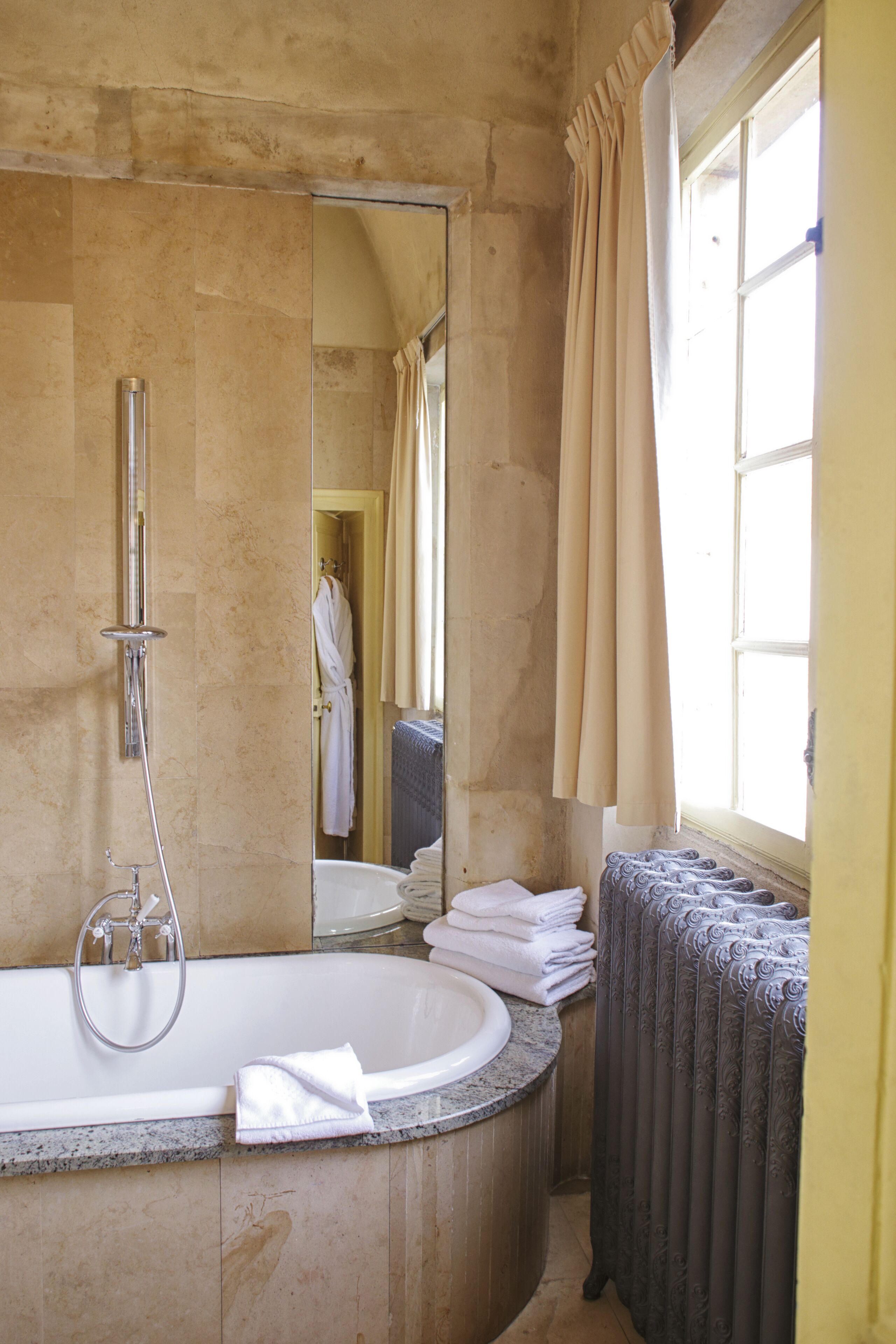 suite, 1 bedroom, non smoking (haussonville) | bathroom | designer toiletries, hair dryer, bathrobes, slippers