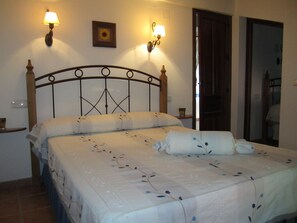 Wifi gratis y ropa de cama