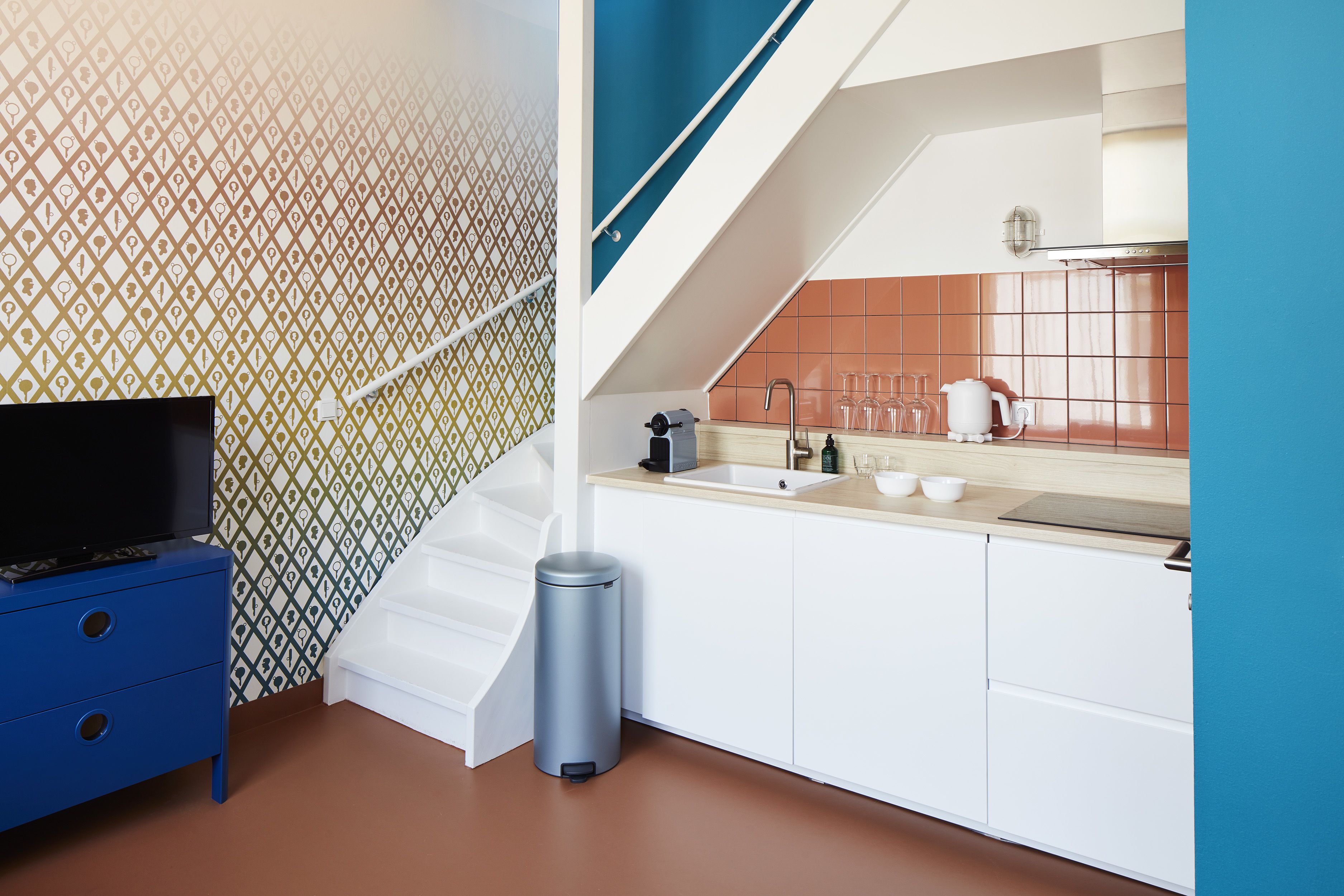 business apartment, 1 bedroom | private kitchen | fridge, espresso maker, electric kettle