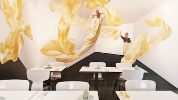 Daily buffet breakfast (EUR 17.50 per person)