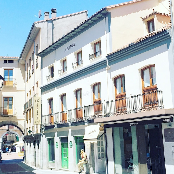 Fassade der Unterkunft