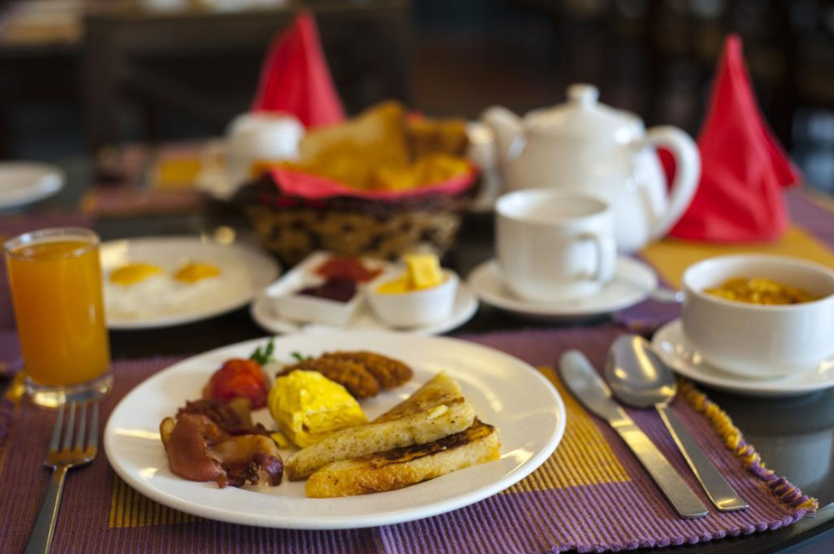 Daily buffet breakfast (NPR 1000 per person)