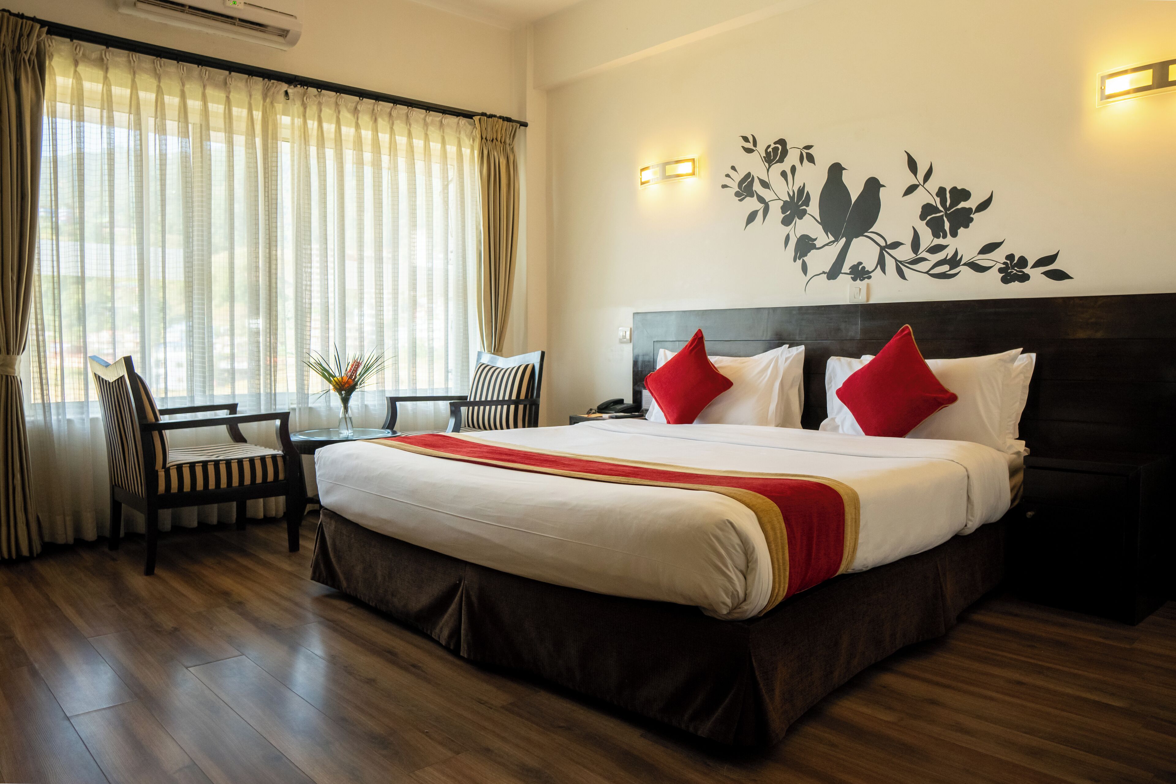 1 habitación, minibar, caja de seguridad en la habitación y escritorio 