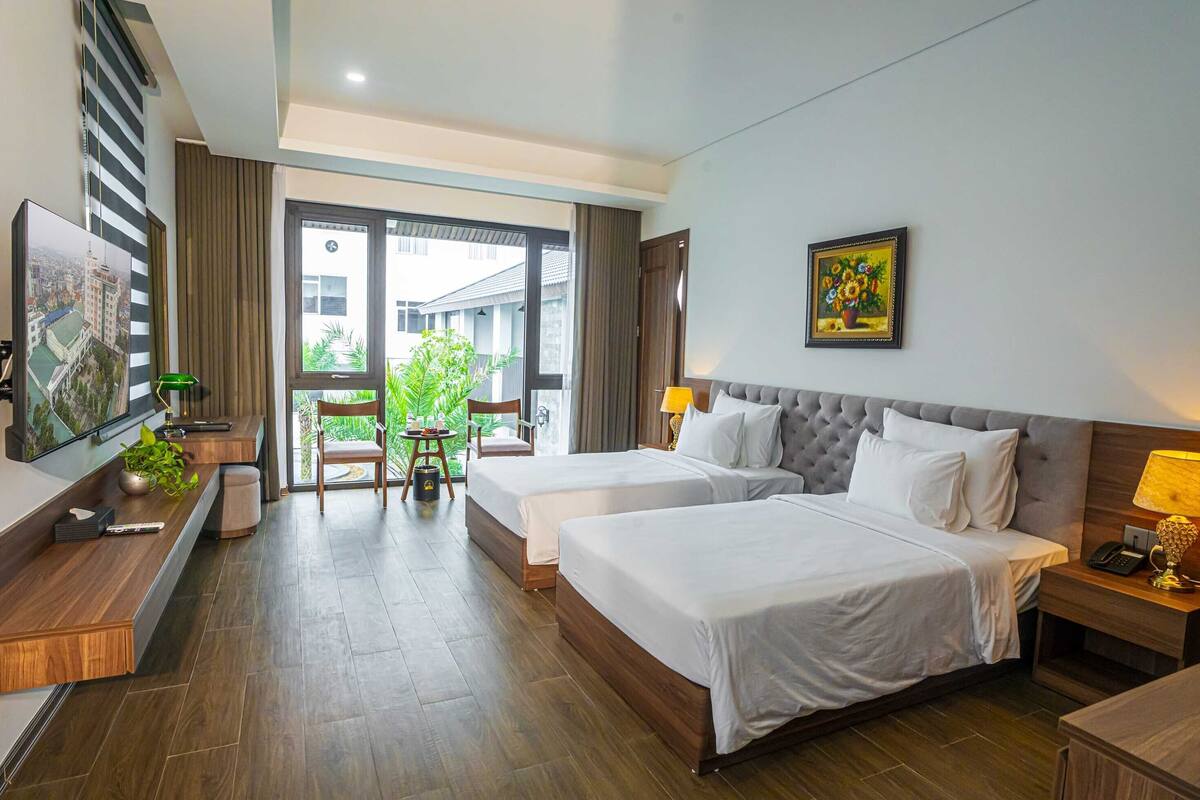 Premium-Zweibettzimmer (Deluxe)