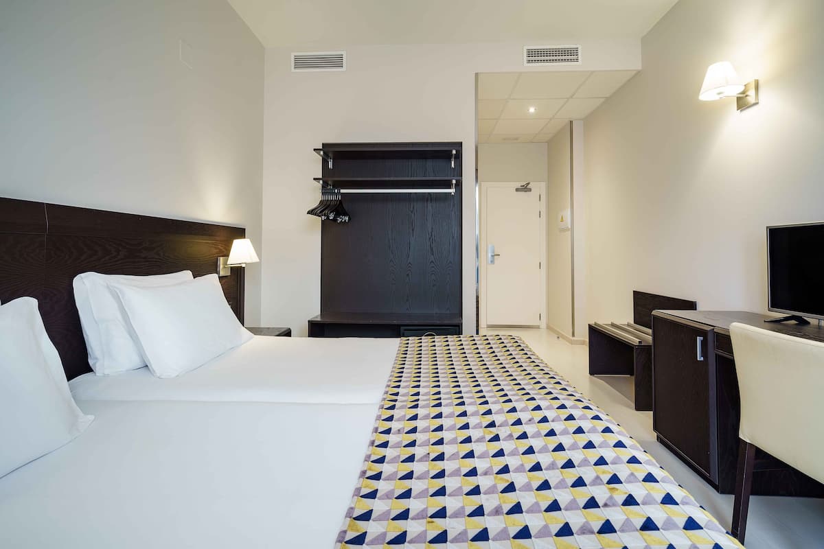 In-room safe, desk, blackout curtains, soundproofing