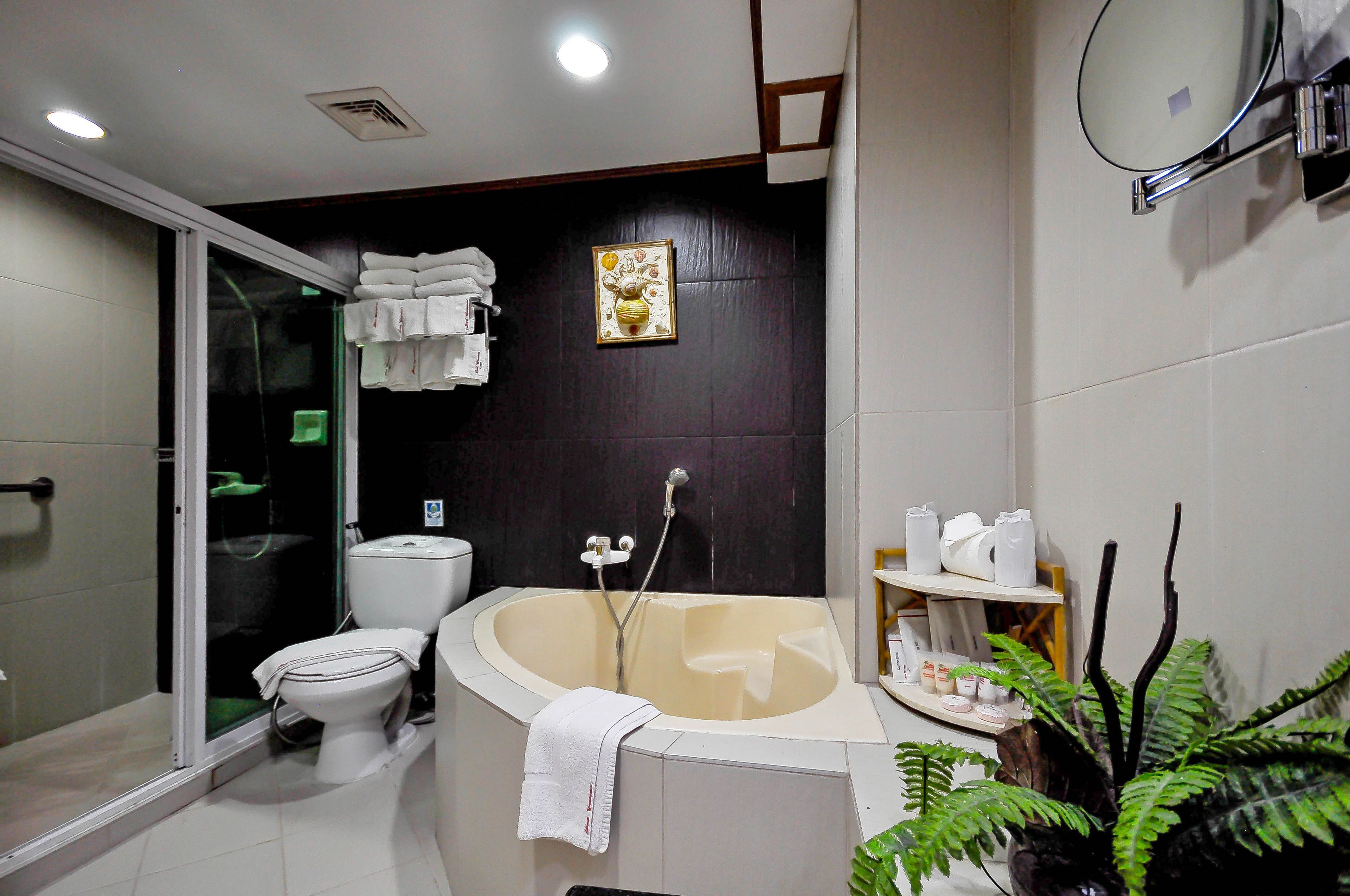 suite poolview | jetted bathtub