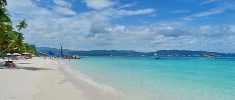 Vue sur la plage/l’océan