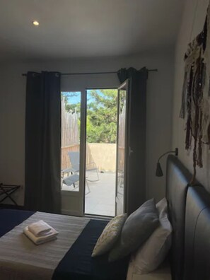 1 habitación, caja de seguridad en la habitación y cortinas blackout 