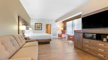 Egyptian cotton sheets, premium bedding, pillow-top beds, desk