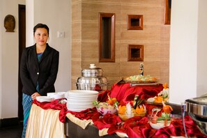 Daily buffet breakfast (NPR 1052.90 per person) - Atithi Resort & Spa (Pokhara)