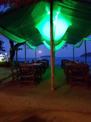 Breakfast, lunch, dinner served; Brazilian cuisine, beach views 