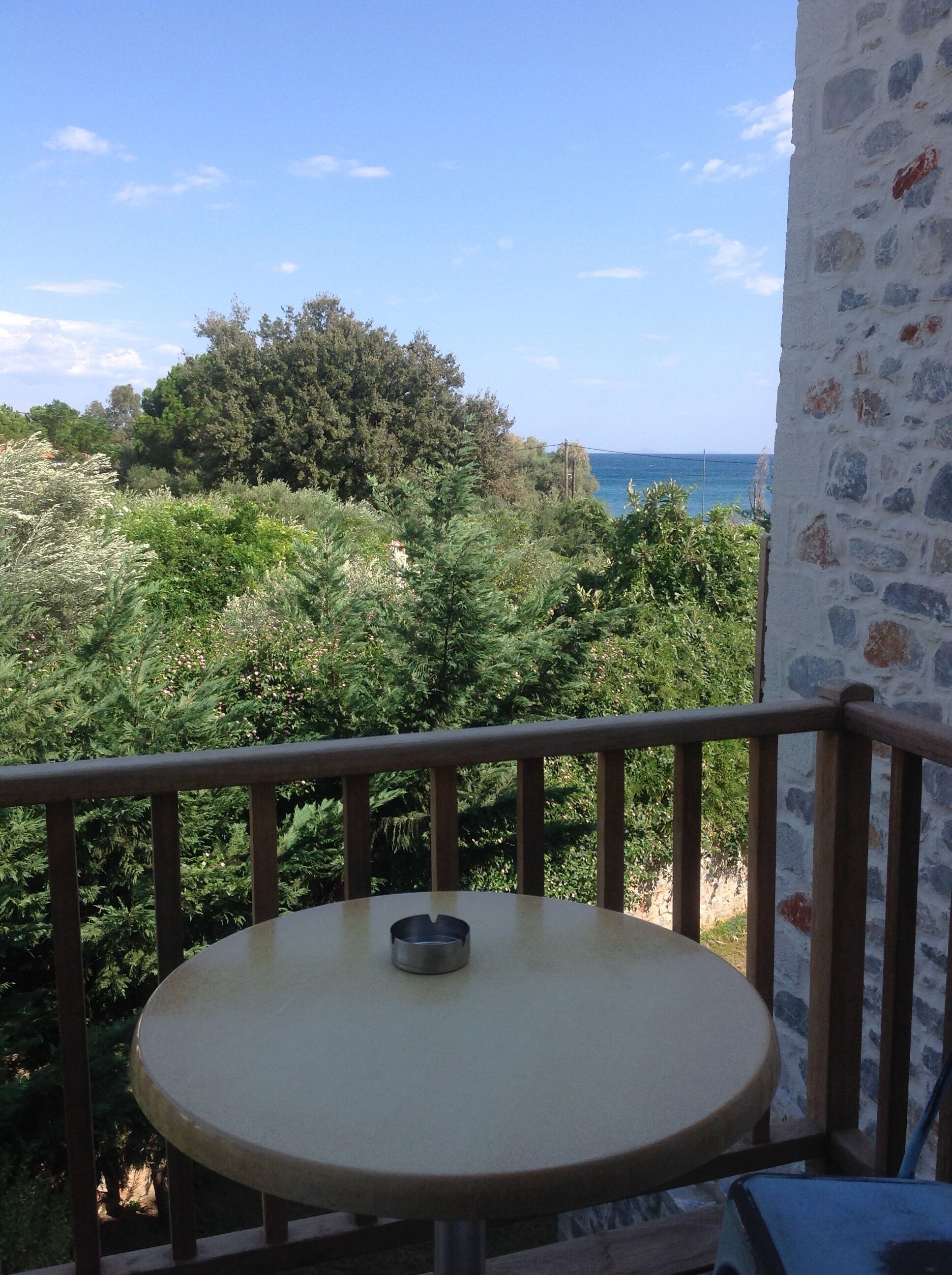 deluxe double room, garden view | view from room